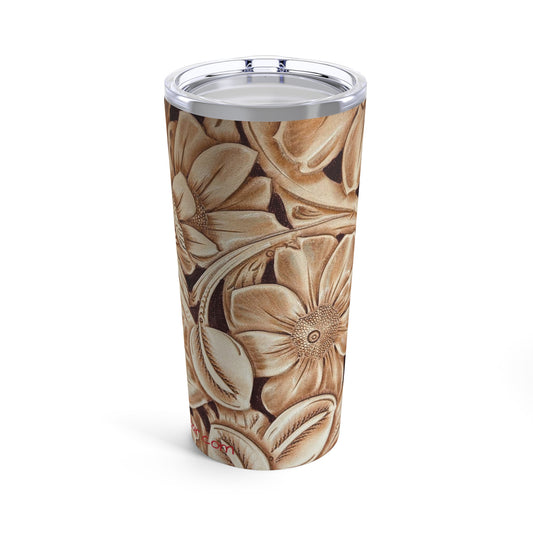 Flowers Tumbler 20oz