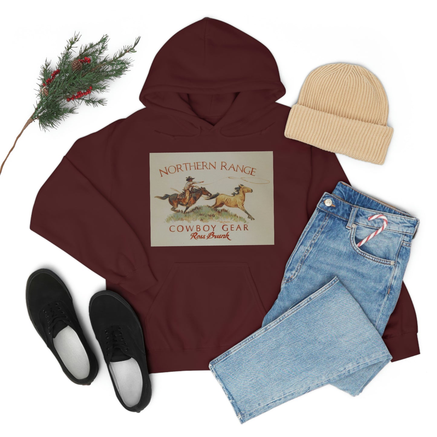 "Northern Range" Unisex Heavy Blend™ Hooded Sweatshirt