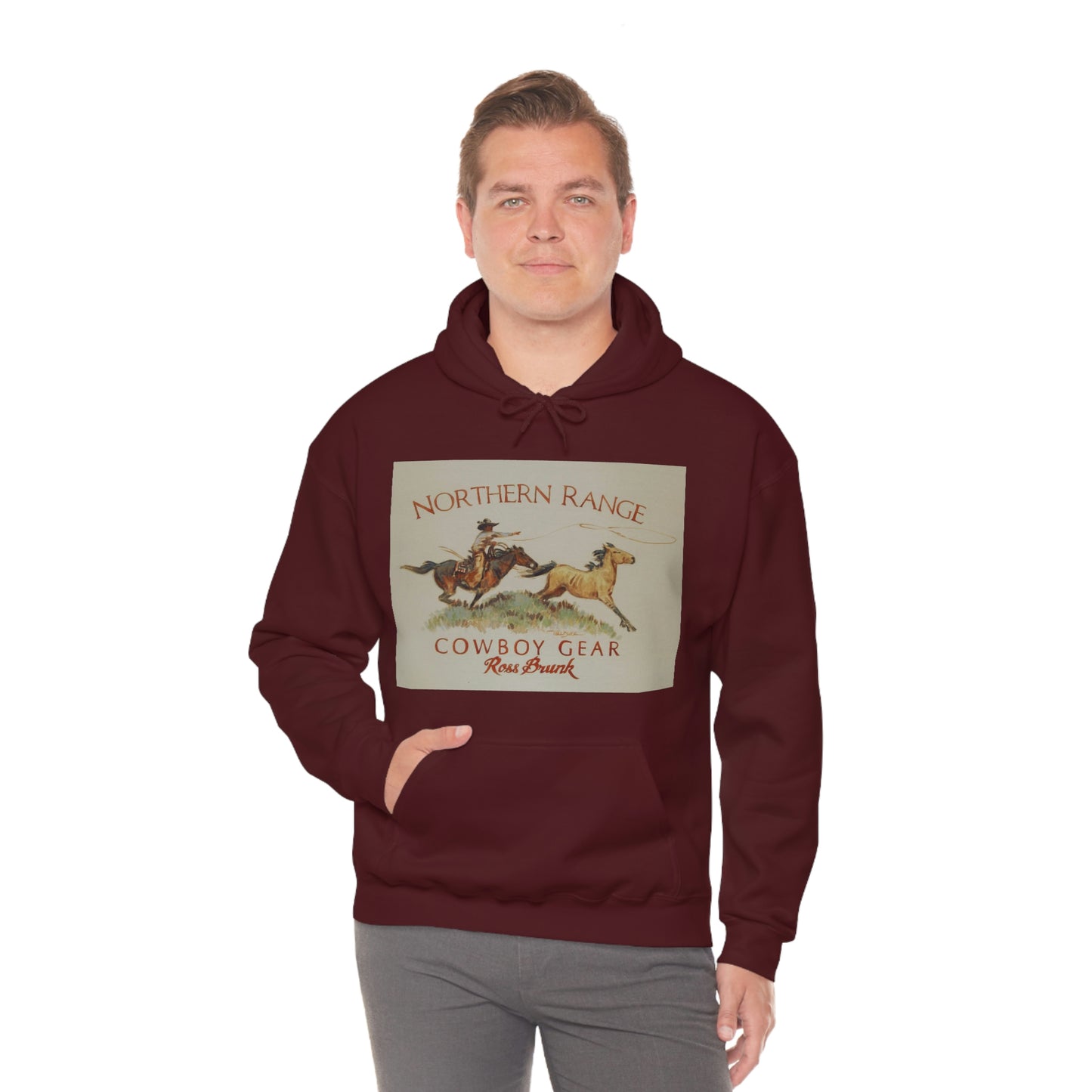 "Northern Range" Unisex Heavy Blend™ Hooded Sweatshirt