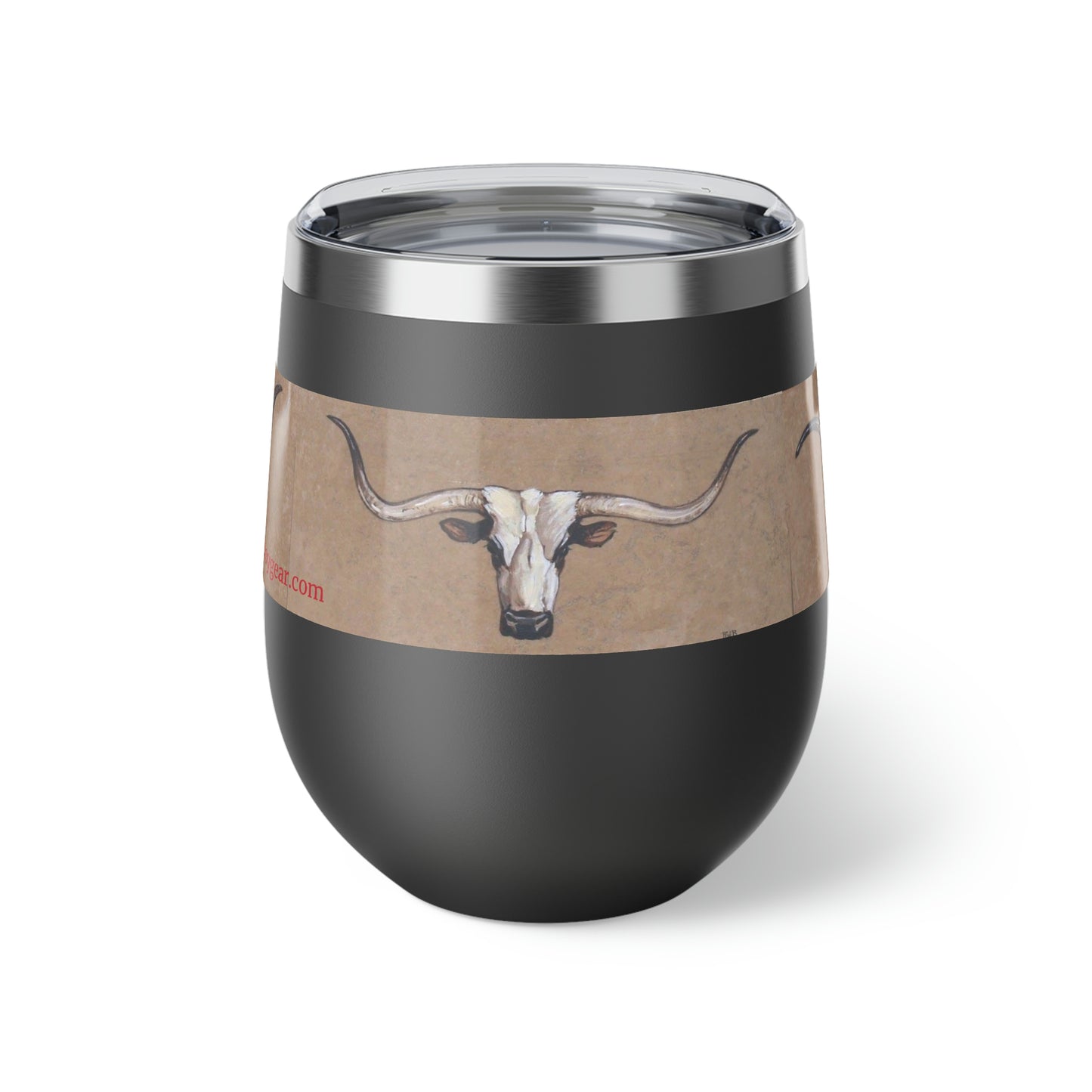 "The Longhorns" Copper Vacuum Insulated Cup, 12oz