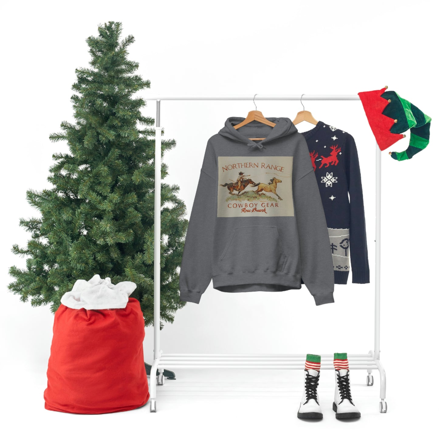 "Northern Range" Unisex Heavy Blend™ Hooded Sweatshirt