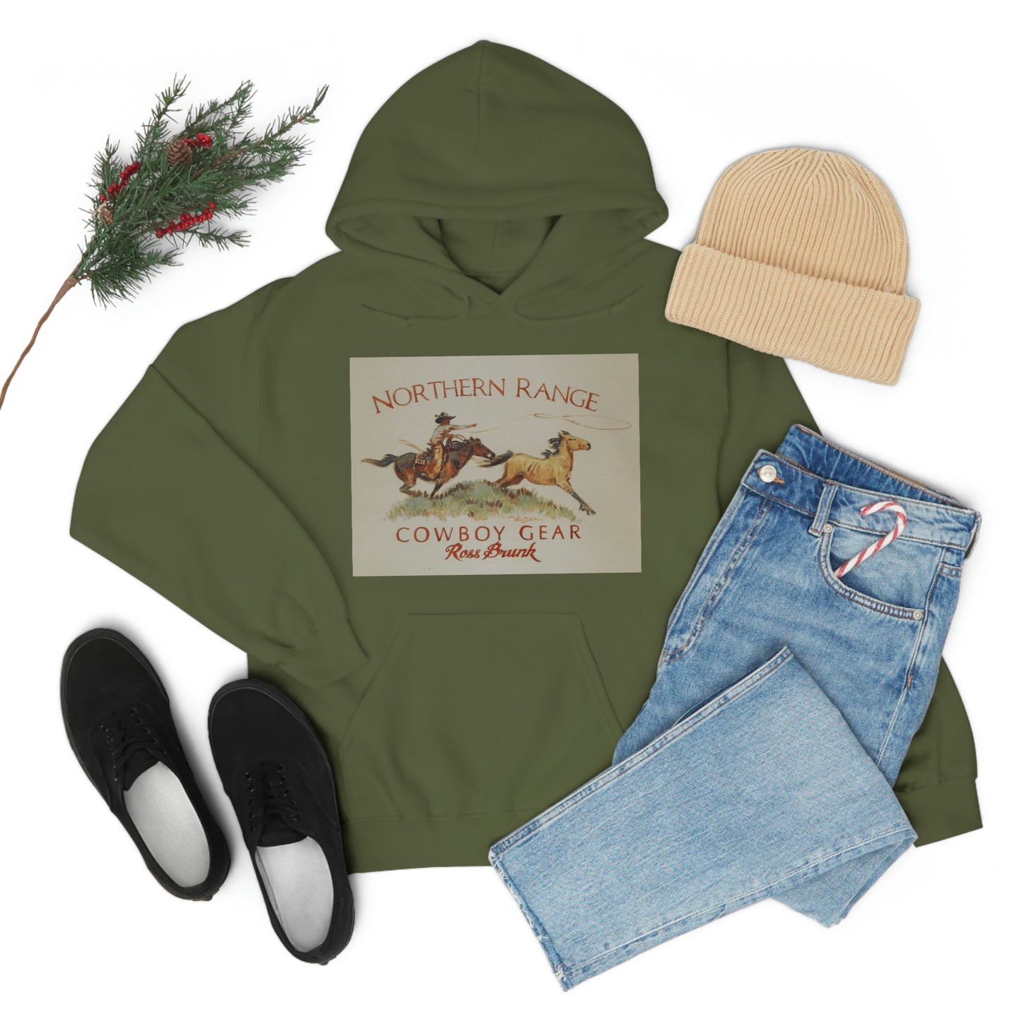 "Northern Range" Unisex Heavy Blend™ Hooded Sweatshirt