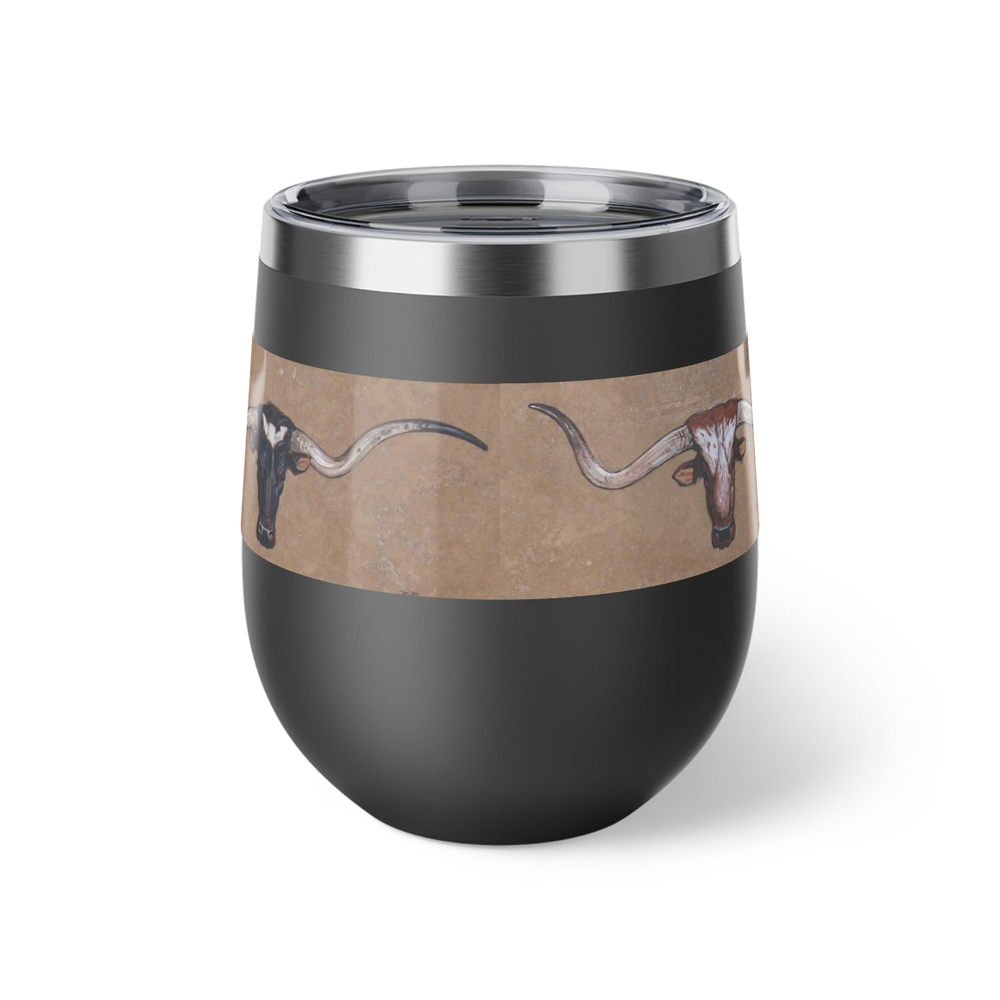 "The Longhorns" Copper Vacuum Insulated Cup, 12oz
