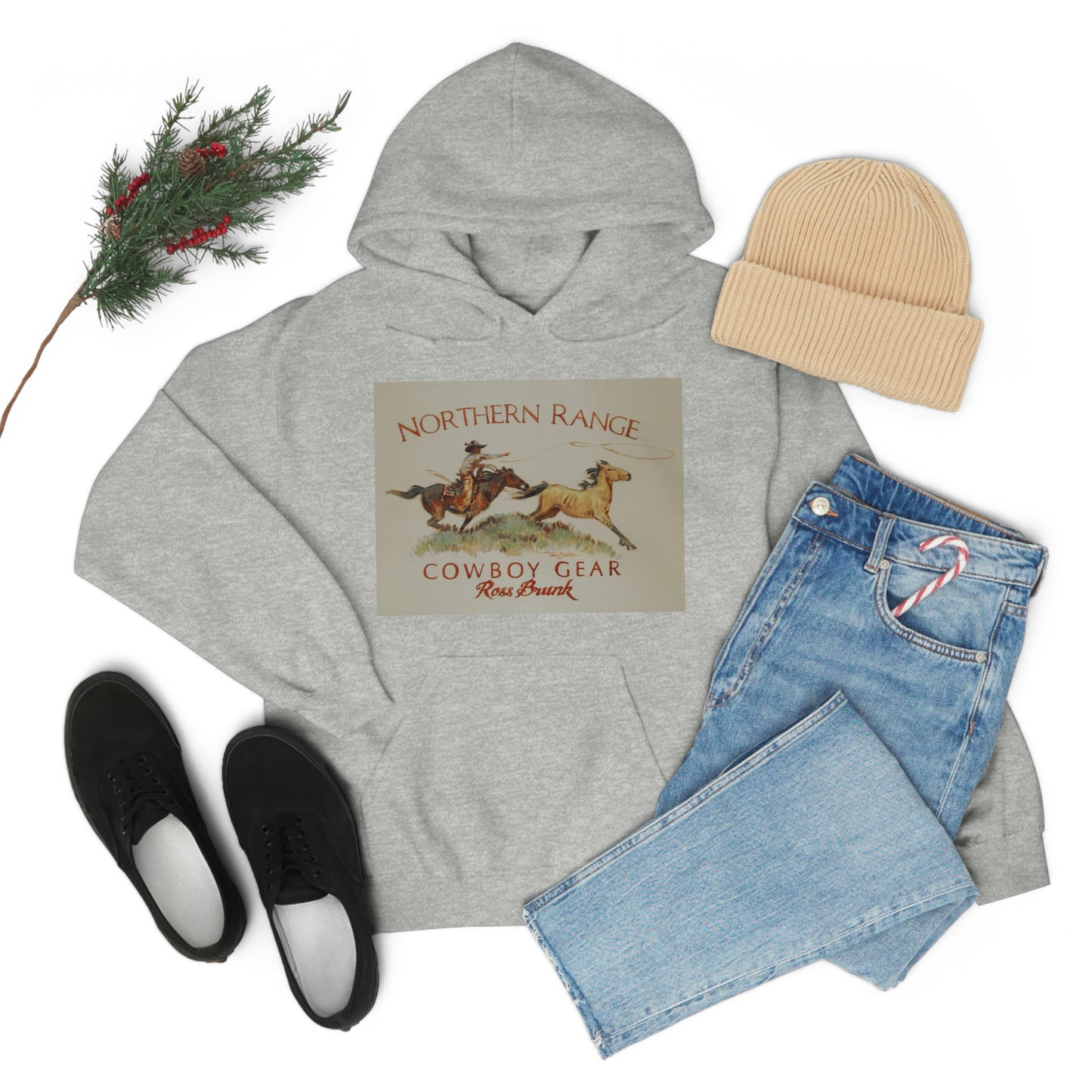 "Northern Range" Unisex Heavy Blend™ Hooded Sweatshirt