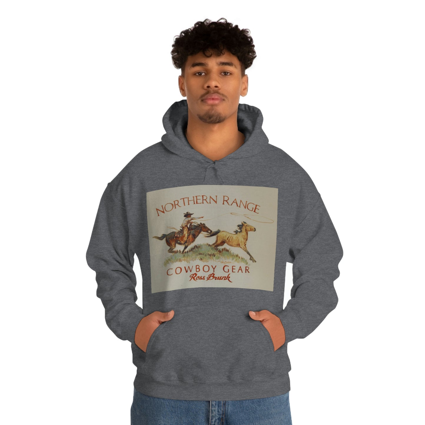 "Northern Range" Unisex Heavy Blend™ Hooded Sweatshirt