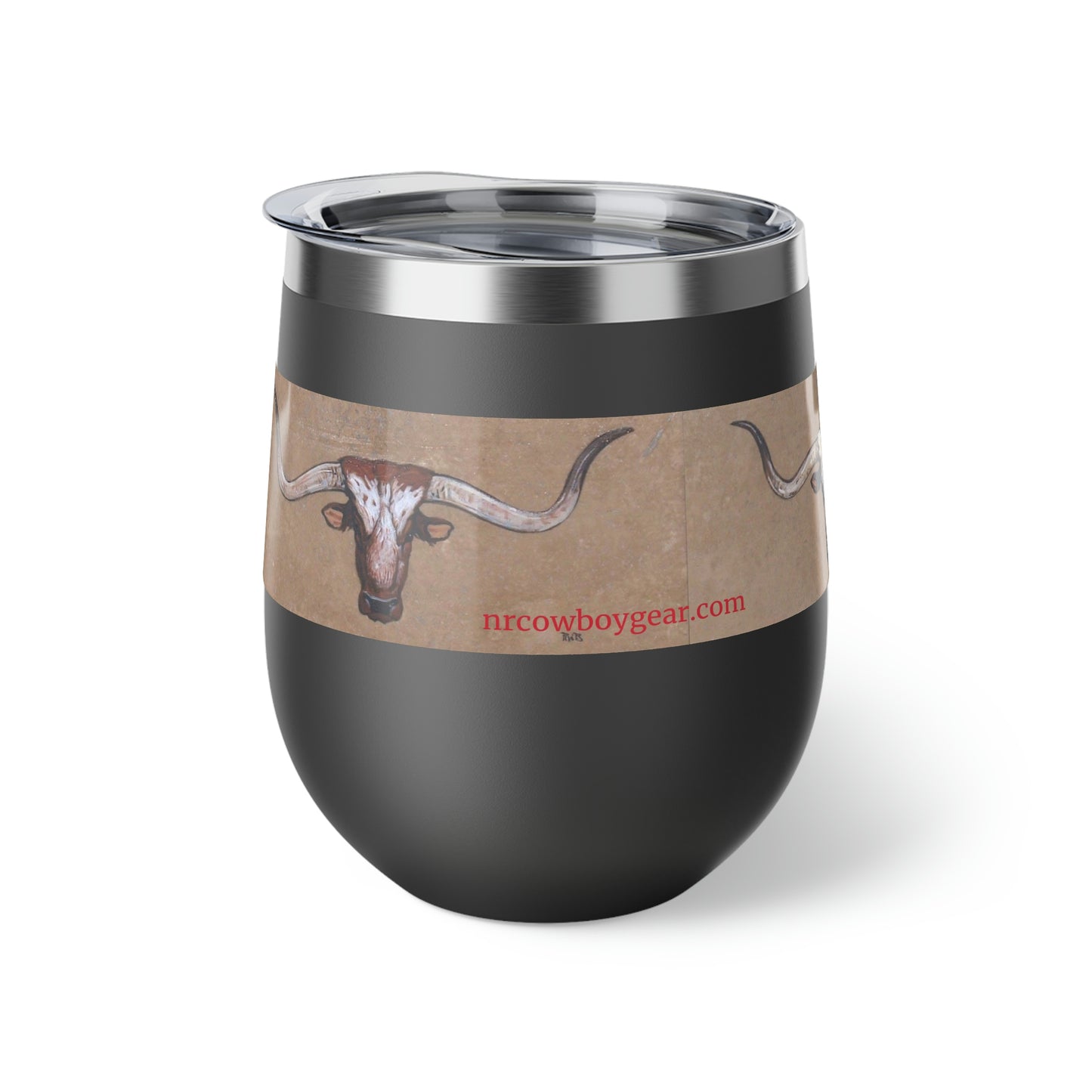 "The Longhorns" Copper Vacuum Insulated Cup, 12oz