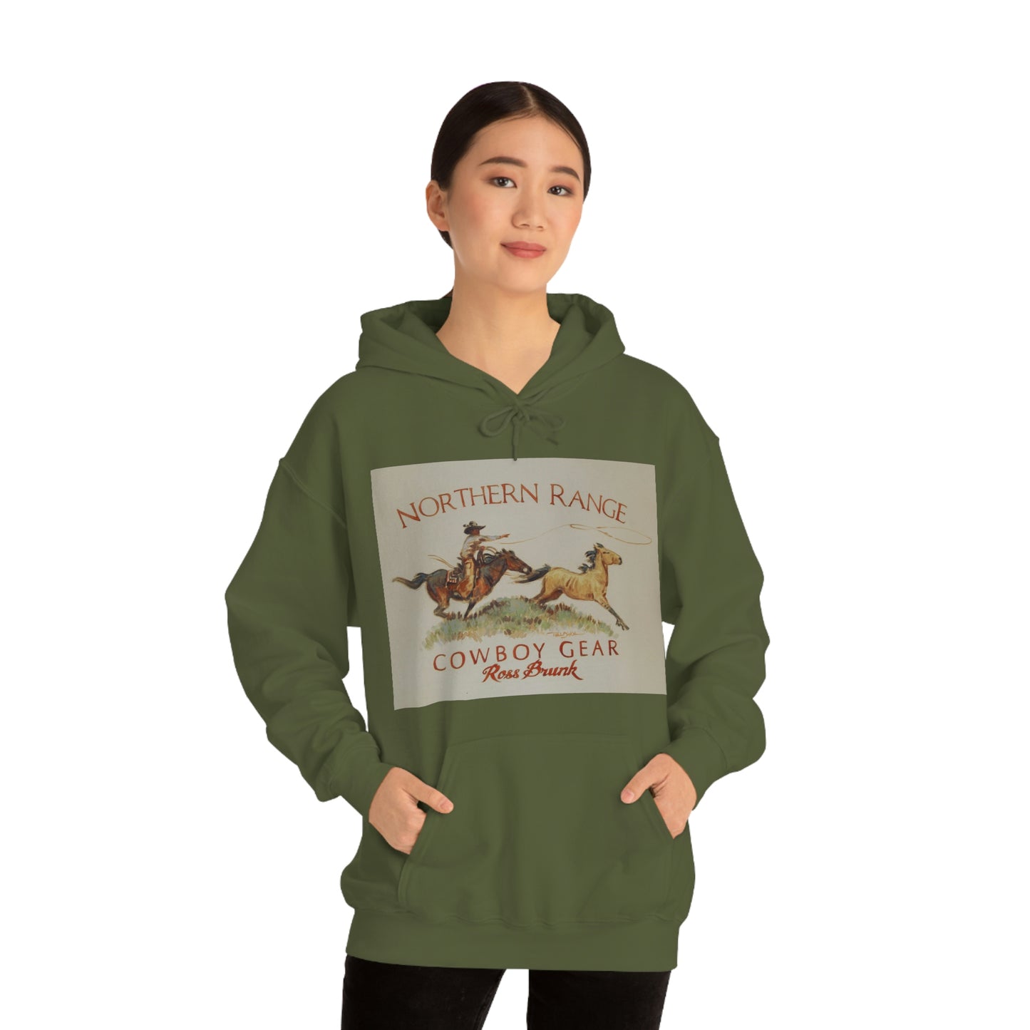"Northern Range" Unisex Heavy Blend™ Hooded Sweatshirt