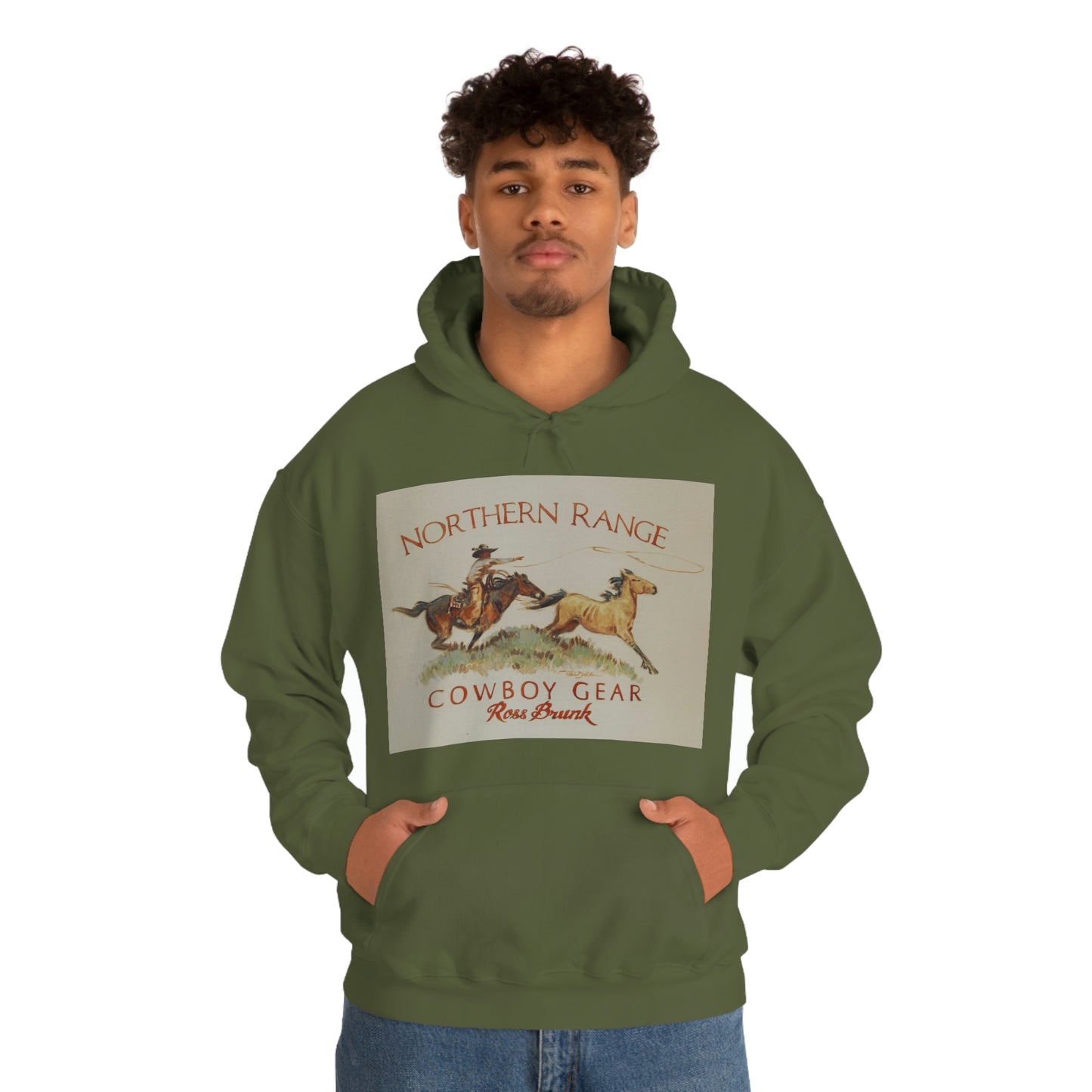 "Northern Range" Unisex Heavy Blend™ Hooded Sweatshirt