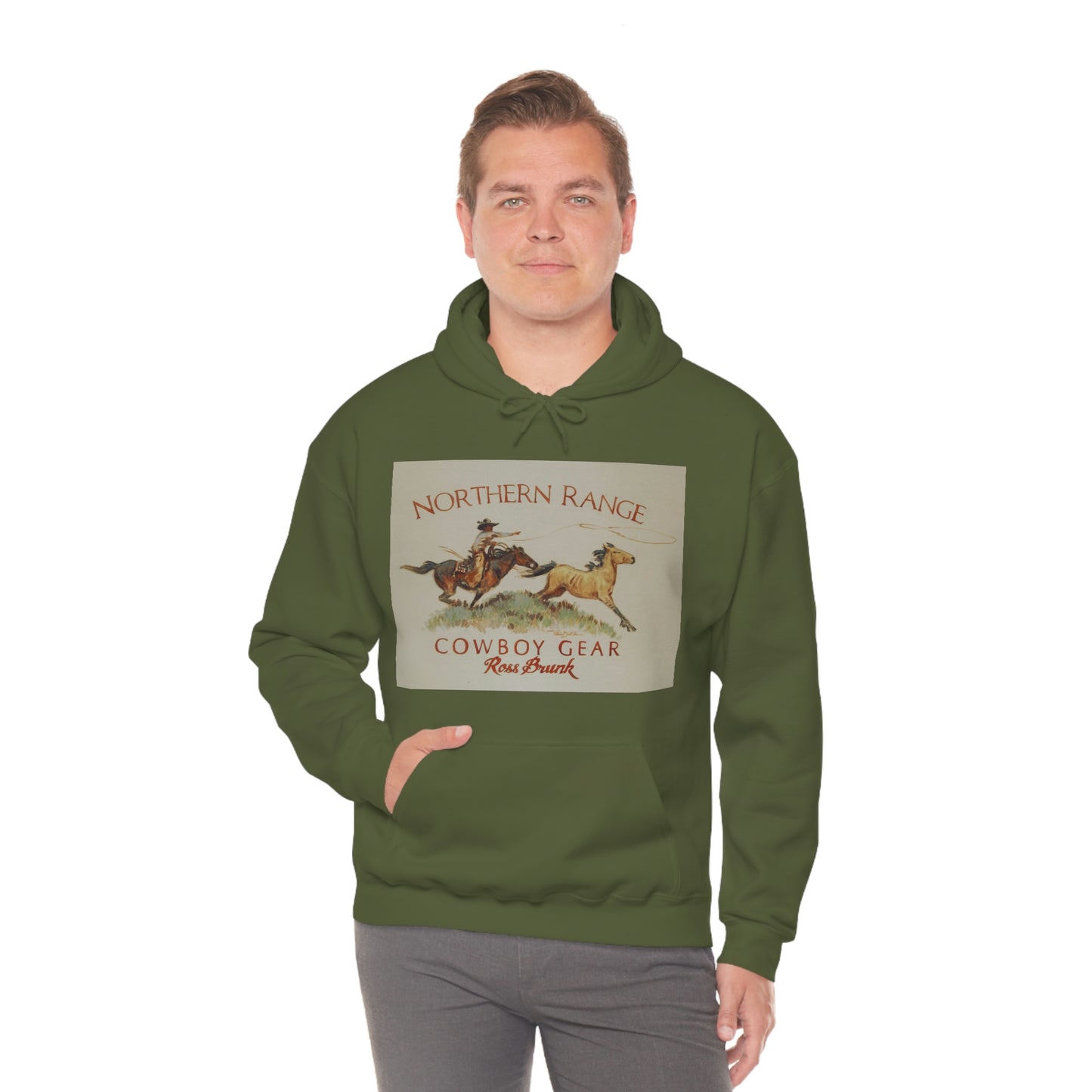 "Northern Range" Unisex Heavy Blend™ Hooded Sweatshirt