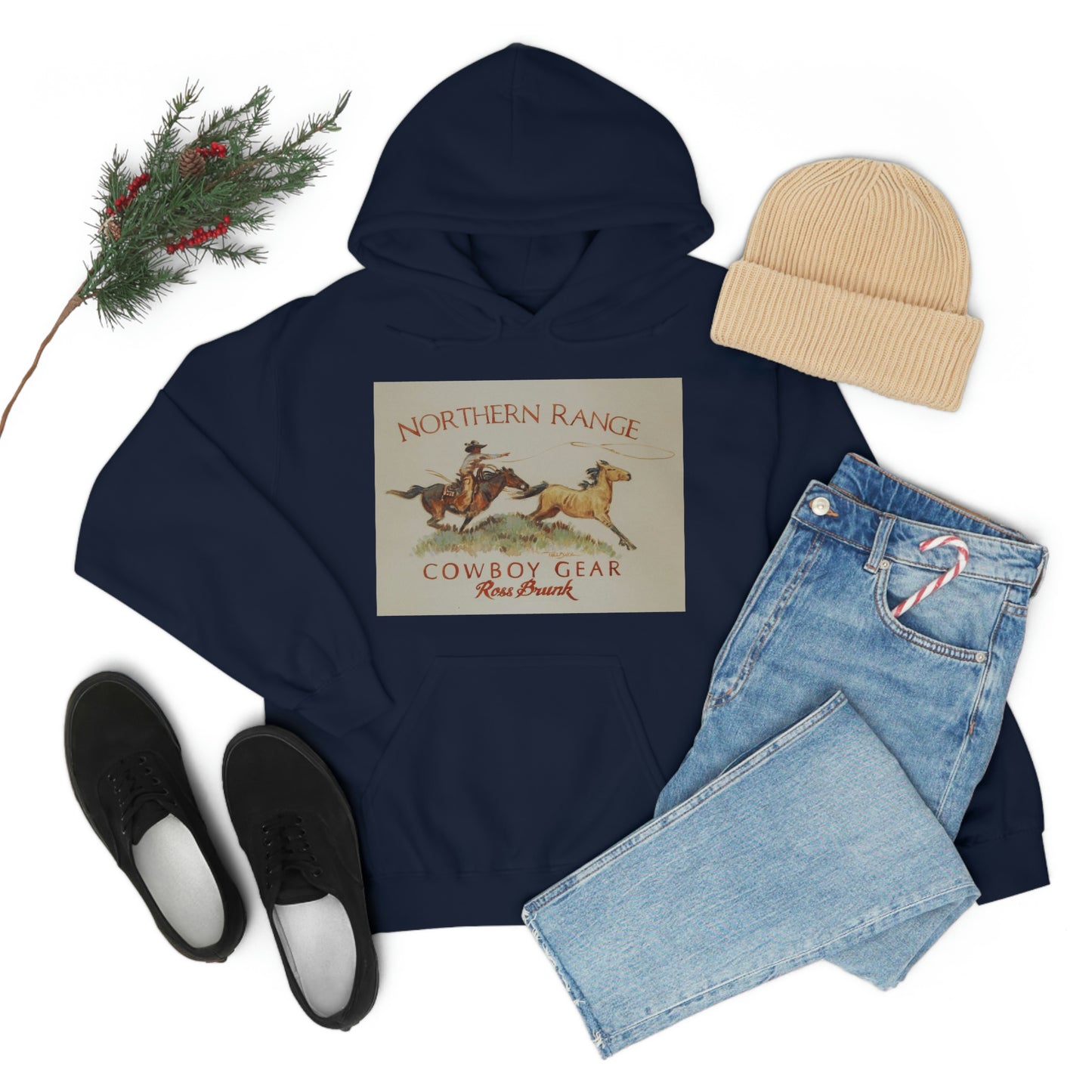 "Northern Range" Unisex Heavy Blend™ Hooded Sweatshirt