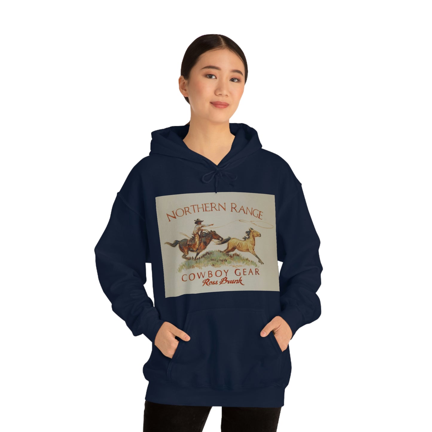 "Northern Range" Unisex Heavy Blend™ Hooded Sweatshirt