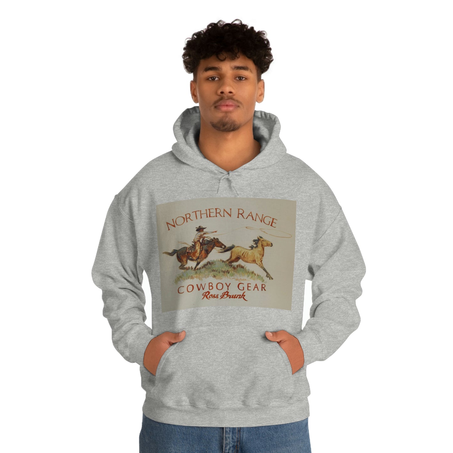 "Northern Range" Unisex Heavy Blend™ Hooded Sweatshirt