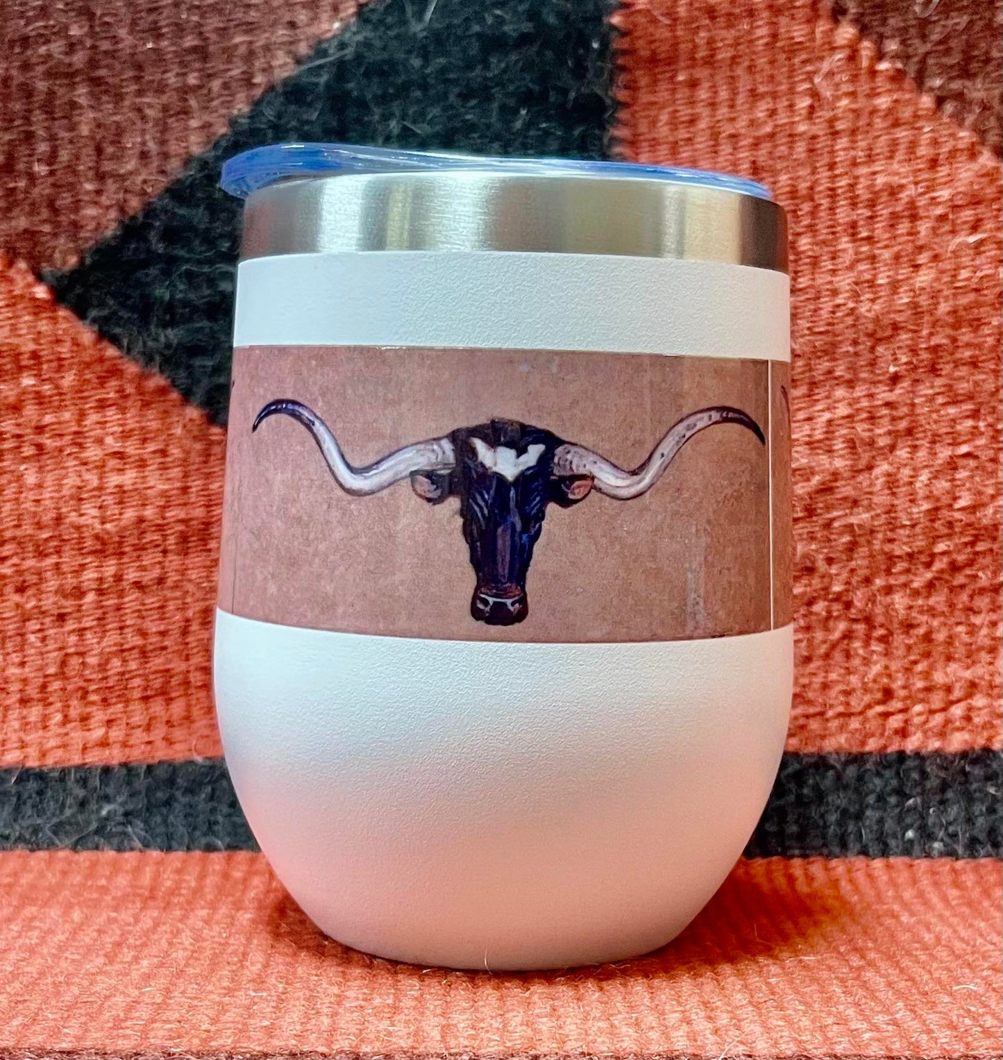"The Longhorns" Copper Vacuum Insulated Cup, 12oz