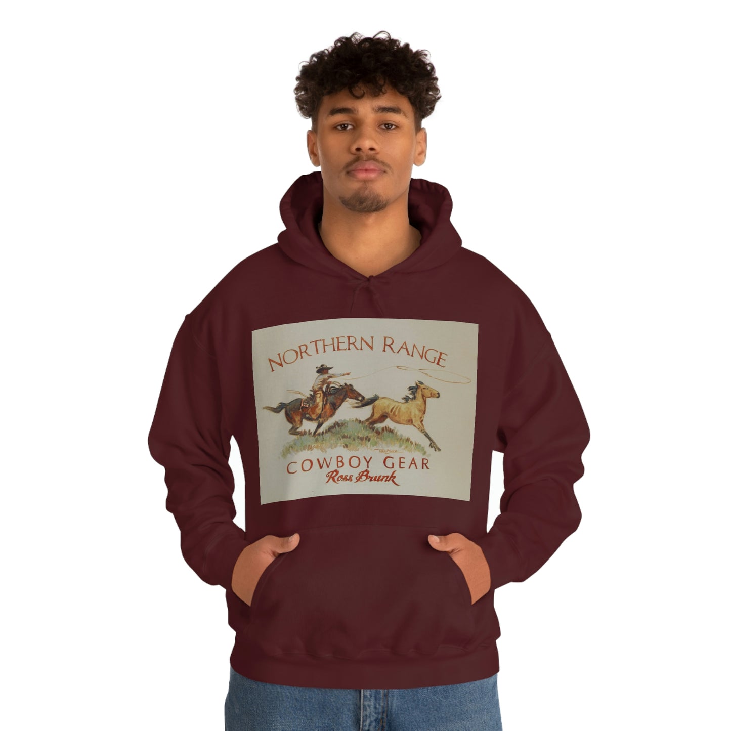 "Northern Range" Unisex Heavy Blend™ Hooded Sweatshirt