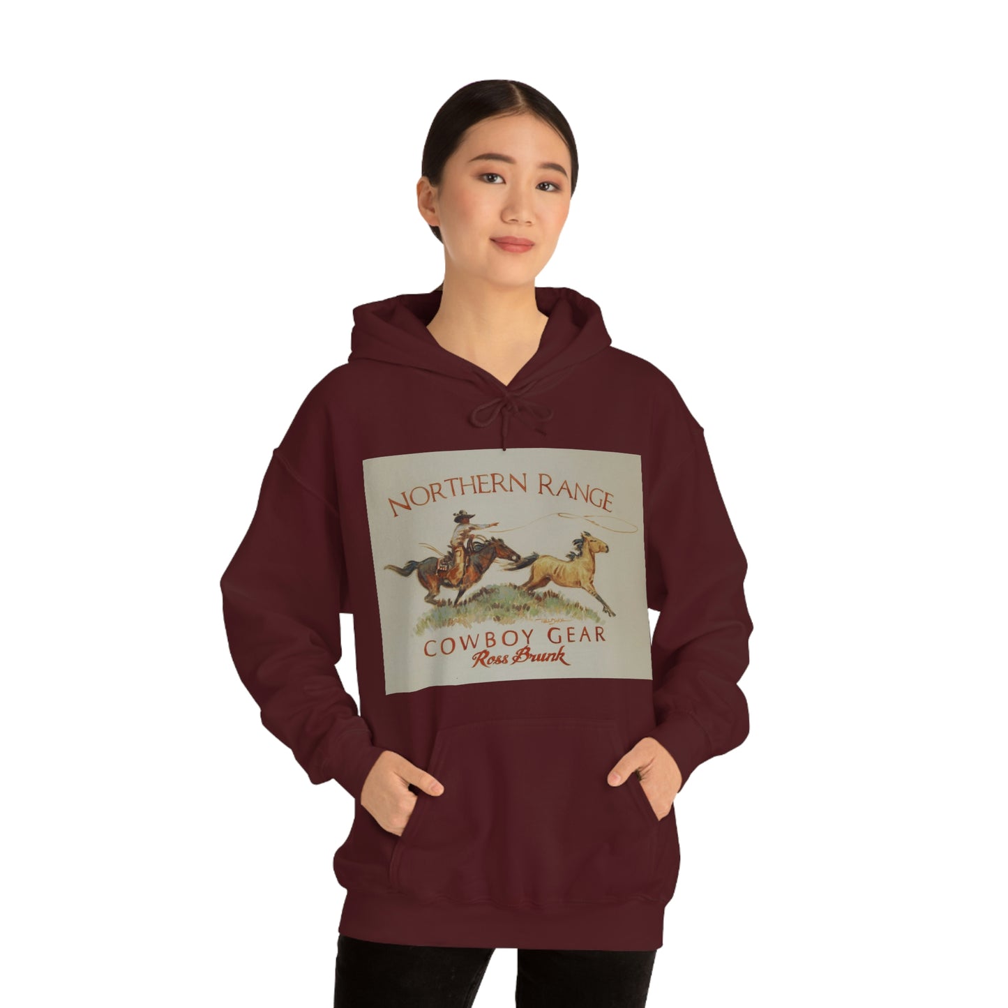 "Northern Range" Unisex Heavy Blend™ Hooded Sweatshirt