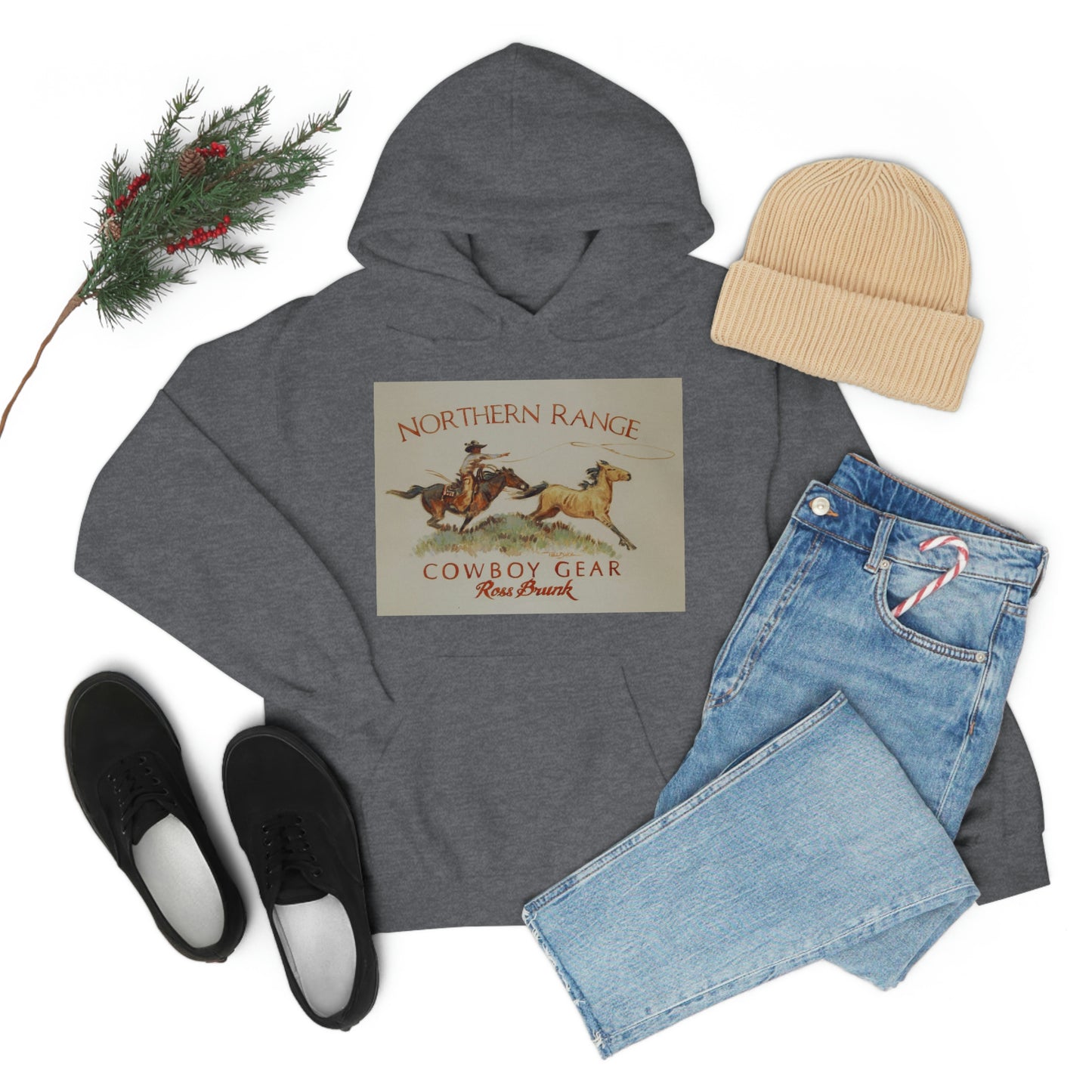 "Northern Range" Unisex Heavy Blend™ Hooded Sweatshirt